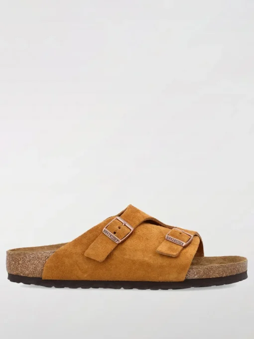 Sandalo Zurich Birkenstock in camoscio