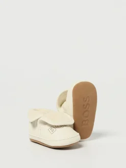 Scarpe da culla Boss con fodera in shearling