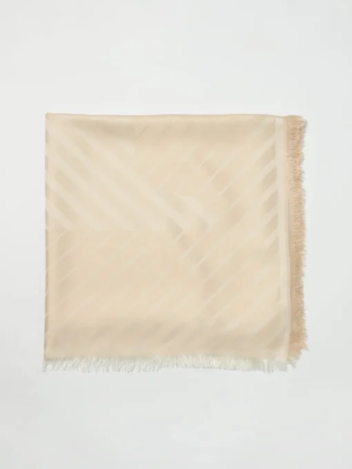 Scialle Natalie Max Mara in seta jacquard