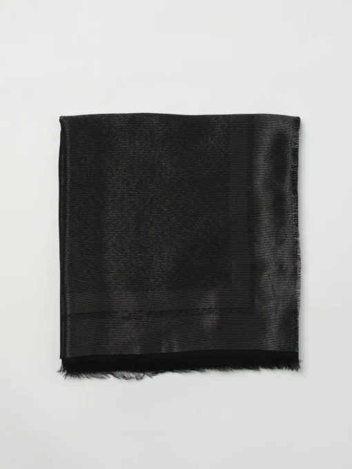 Sciarpa Elisabetta Franchi in viscosa con monogram jacquard