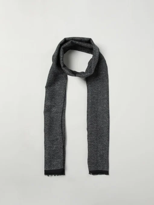 Sciarpa in misto cotone chevron Manuel Ritz