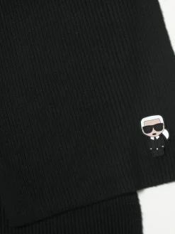 Sciarpa karl lagerfeld in misto viscosa e lana