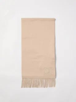 Sciarpa Max Mara in cashmere con logo ricamato