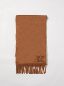 Sciarpa Max Mara in cashmere con logo ricamato