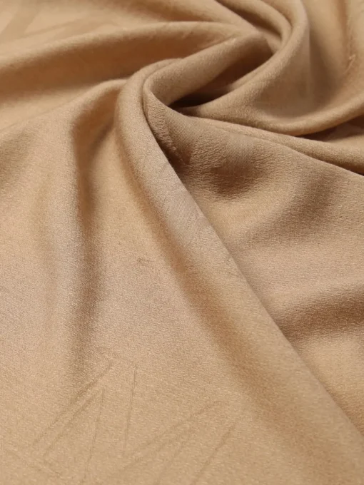 Sciarpa Max Mara in seta e cashmere con logo jacquard