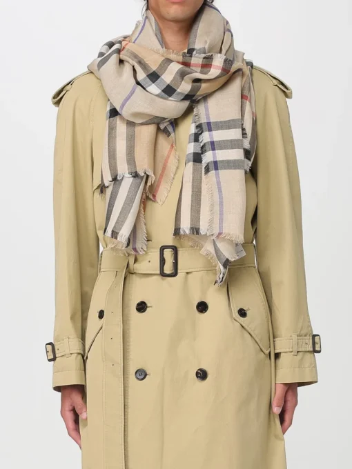 Sciarpa Vintage Check Burberry in misto lana e seta