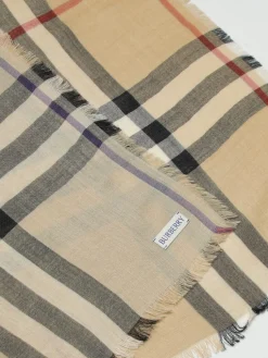 Sciarpa Vintage Check Burberry in misto lana e seta