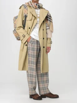 Sciarpa Vintage Check Burberry in misto lana e seta
