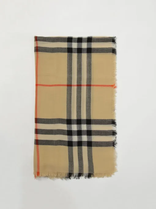 Sciarpa Vintage Check Burberry in lana