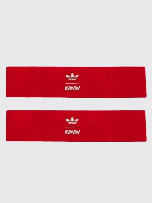 Set 2 fasce Don't F*** With Stripes Avavav x Adidas Originals in tessuto riciclato