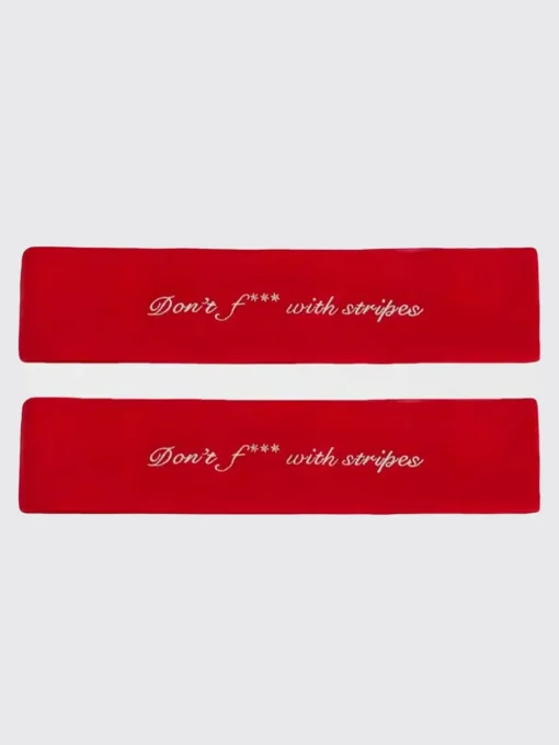 Set 2 fasce Don't F*** With Stripes Avavav x Adidas Originals in tessuto riciclato