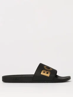Sliders Boss in gomma con stampa logo