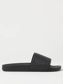 Sliders Boss in gomma con logo stampato all over