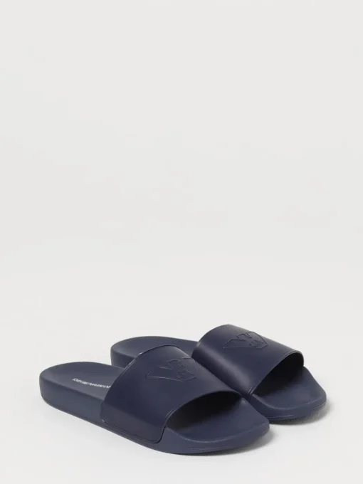 Sliders Emporio Armani in gomma