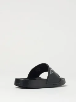 Sliders Emporio Armani Swimwear in pelle sintetica