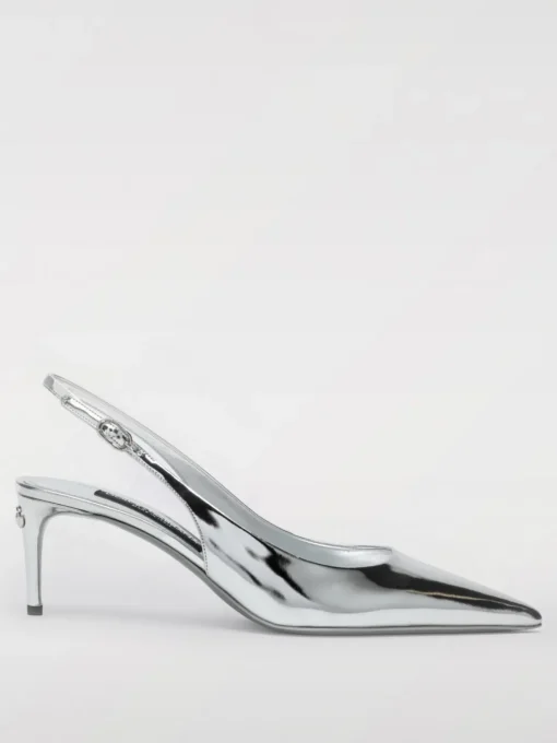 Slingback Dolce & Gabbana in vernice laminata