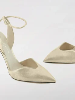 Slingback Giorgio Armani in camoscio liquido