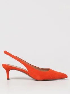 Slingback Lauren Ralph Lauren in camoscio