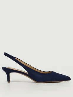 Slingback Lauren Ralph Lauren in camoscio
