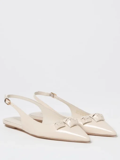 Slingback Stuart Weitzman in pelle spazzolata
