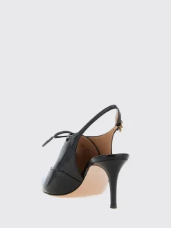 Slingback Veronica Gianvito Rossi in pelle spazzolata