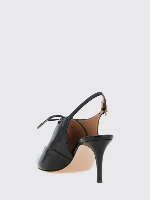 Slingback Veronica Gianvito Rossi in pelle spazzolata