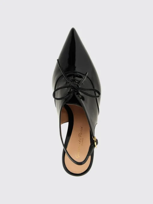 Slingback Veronica Gianvito Rossi in pelle spazzolata