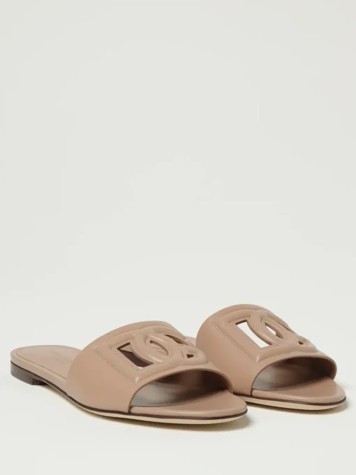 Slippers DG Dolce & Gabbana in pelle