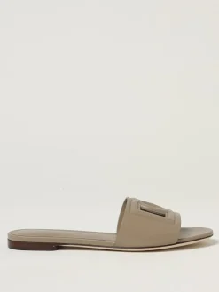 Slippers DG Dolce & Gabbana in pelle