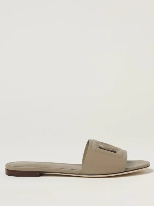 Slippers DG Dolce & Gabbana in pelle