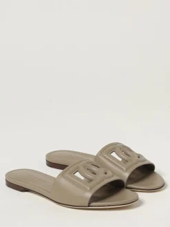 Slippers DG Dolce & Gabbana in pelle