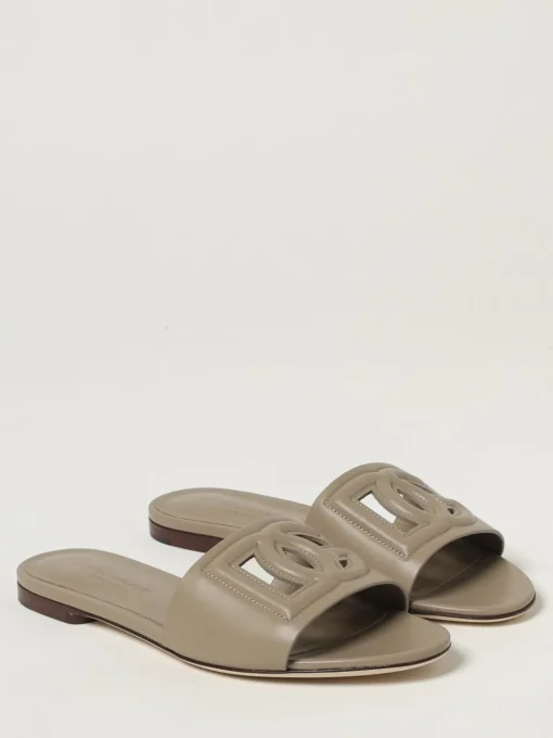Slippers DG Dolce & Gabbana in pelle
