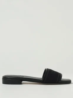 Slippers Joa Jimmy Choo in canvas e pelle