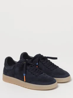 Sneakers Barracuda in camoscio