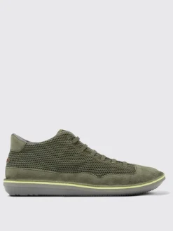 Sneakers Beetle Camper in cotone riciclato e nabuk