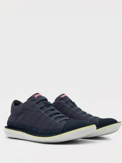 Sneakers Beetle Camper in cotone riciclato e nabuk