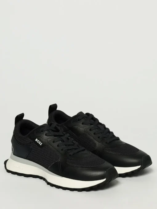 Sneakers Boss in mesh e gomma