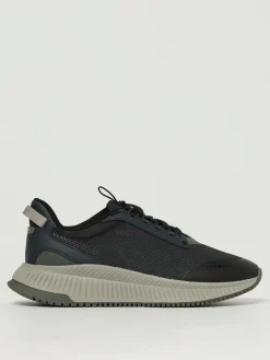 Sneakers Boss in mesh e gomma