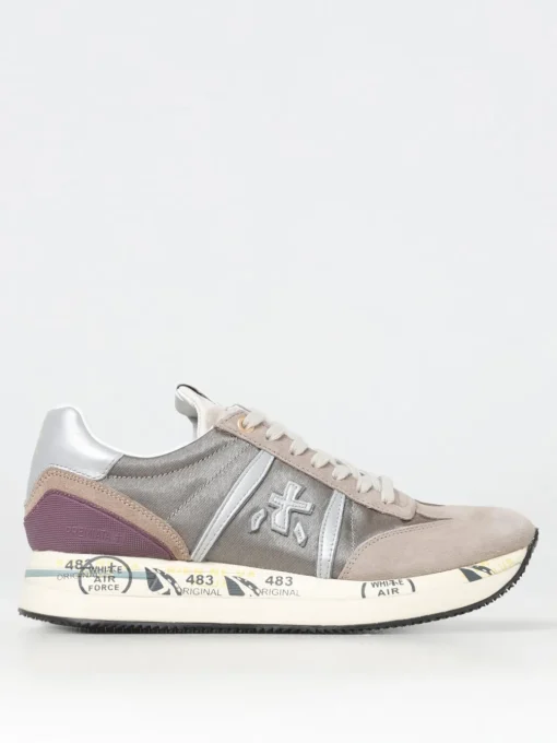 Sneakers Conny Premiata in pelle e mesh