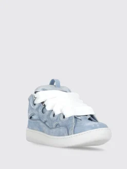 Sneakers Curb Lanvin in denim e mesh