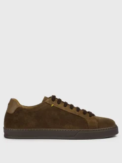 Sneakers Doucal's in camoscio