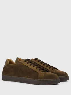 Sneakers Doucal's in camoscio