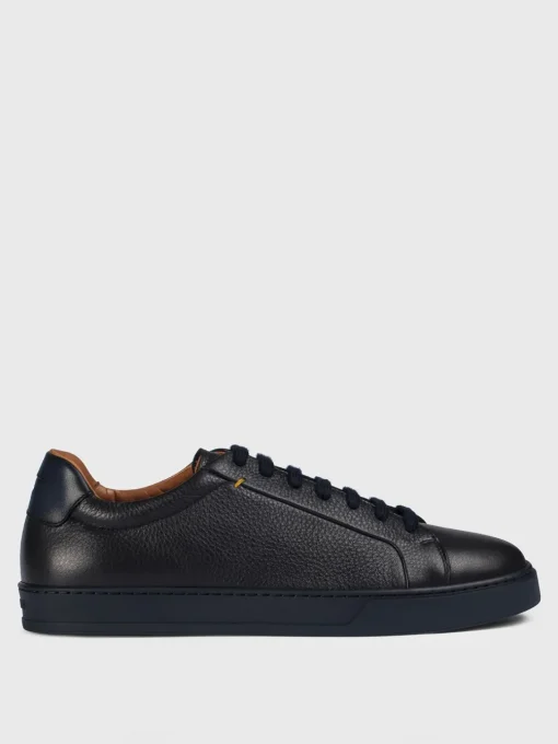 Sneakers Doucal's in pelle a grana