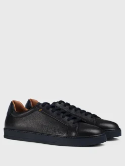 Sneakers Doucal's in pelle a grana