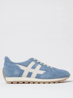 Sneakers 86ER Hogan in camoscio