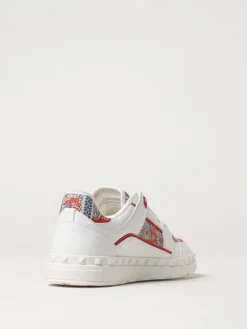 Sneakers Freedots Valentino Garavani in pelle e tessuto stampato