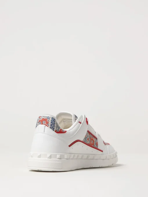 Sneakers Freedots Valentino Garavani in pelle e tessuto stampato