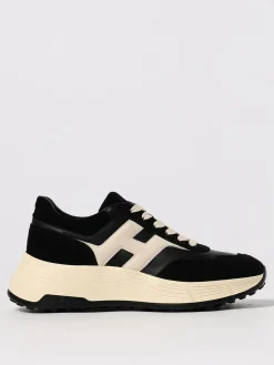 Sneakers H669 Hogan in camoscio