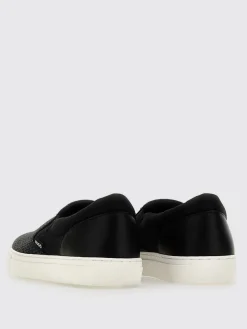 Sneakers Hugo in canvas con logo all over