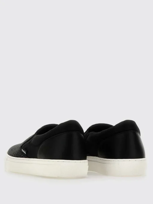 Sneakers Hugo in canvas con logo all over